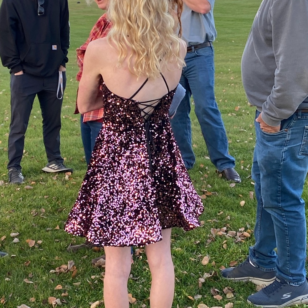 Amelia Couture Size 0 sequin dress